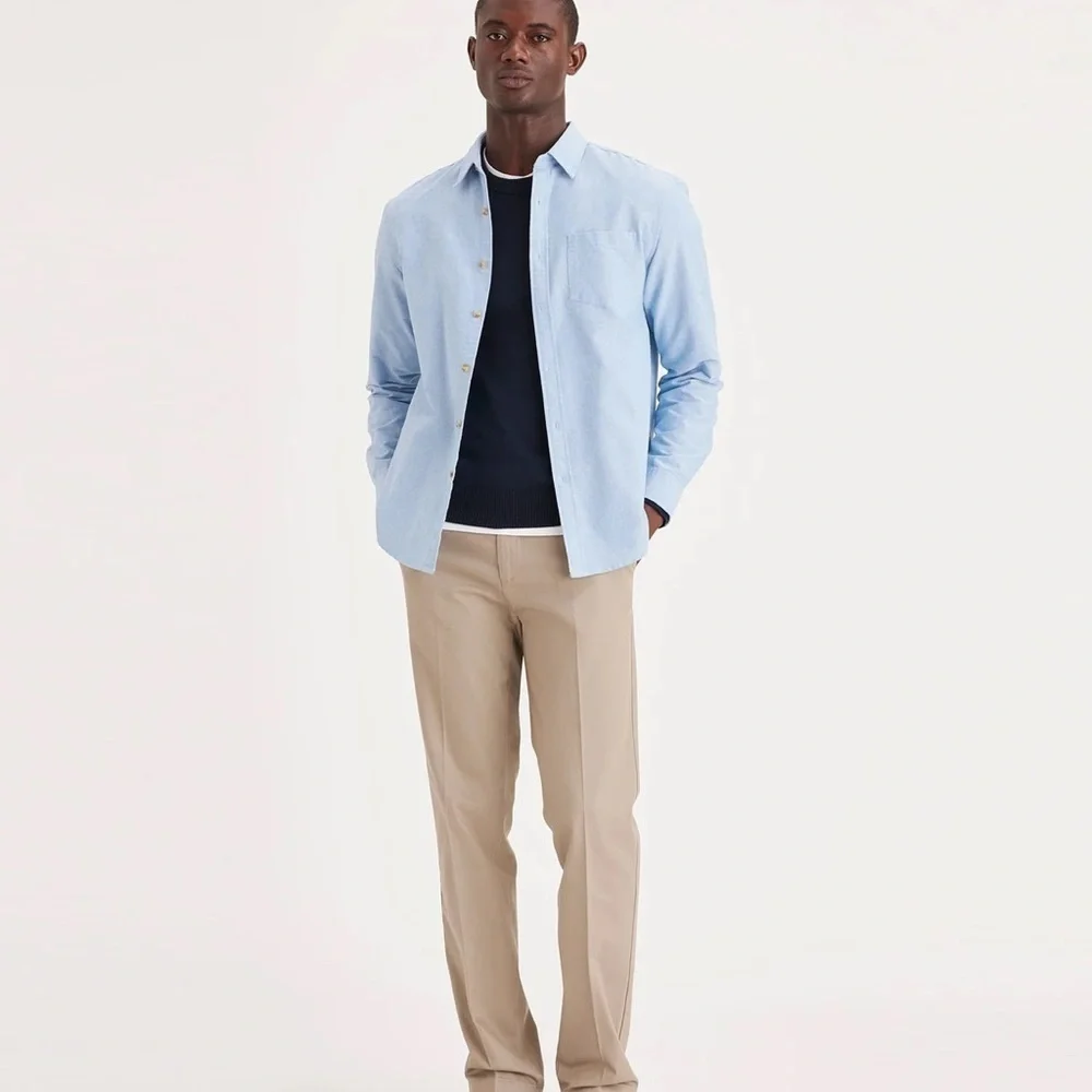Dockers Men's Khaki Chinos - Picture 2 of 8